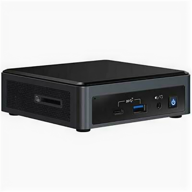 Компьютер Intel NUC NUC10i5FNKN2 (Intel Core i5 10210U, 1.6 GHz - 4.2 GHz, No Ram DDR4 max 64 Gb, No HDD 1x M.2, DVD нет, Intel UHD Graphics, No OS, черный, NUC10i5FNKN2)