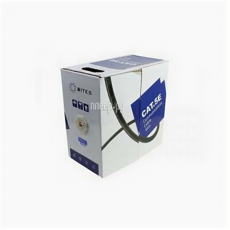 5bites UTP / Solid / 5E / 24AWG / CCA / PVC / RED / 305M Us5505- .