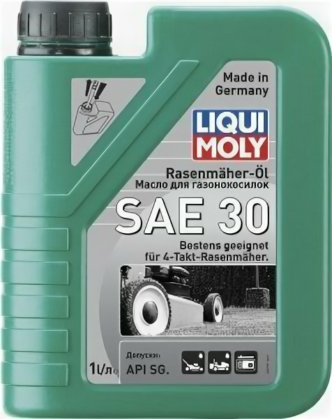 Масло 4-тактное Liqui Moly Rasenmaher-Oil SAE 30 для газонокосилок 1 л