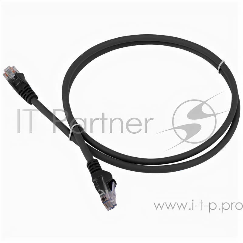 Патч-корд Lanmaster Lan-pc45/u6-3.0-bk вилка RJ-45-вилка RJ-45 кат.6 3м чёрный Lszh (уп.:1шт) Lan-pc