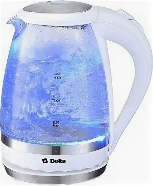 Чайник DELTA DL-1202 белый .