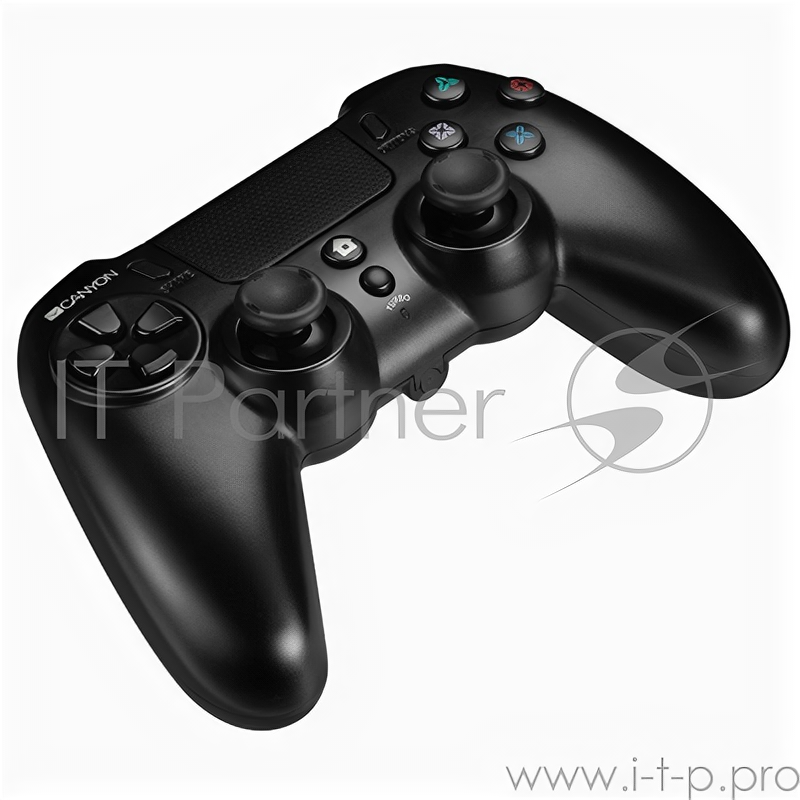 Геймпад беспроводной Canyon CND-GPW5 With Touchpad для: PlayStation 4 Ps4, черный CND-GPW5 .