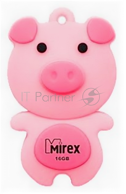 Флеш накопитель 16GB Mirex Pig, USB 2.0, Розовый 13600-KIDPIP16 Розовый