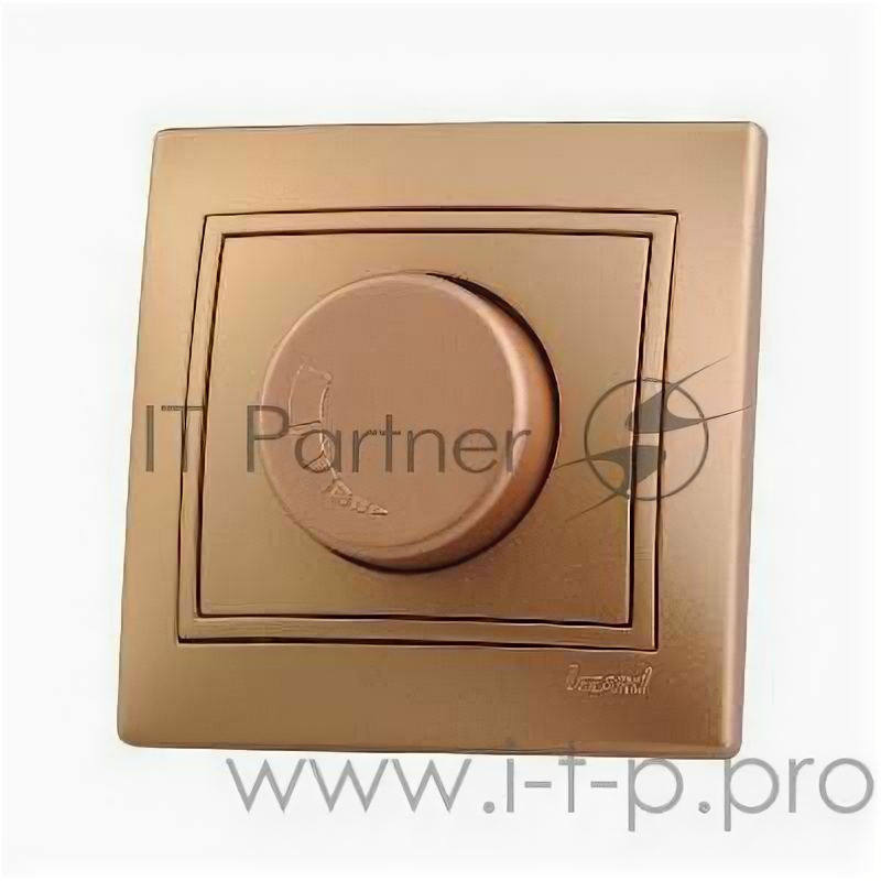 Светорегулятор СП 1000Вт Мира метал. зол. Lezard 701-1313-157 701-1313-157