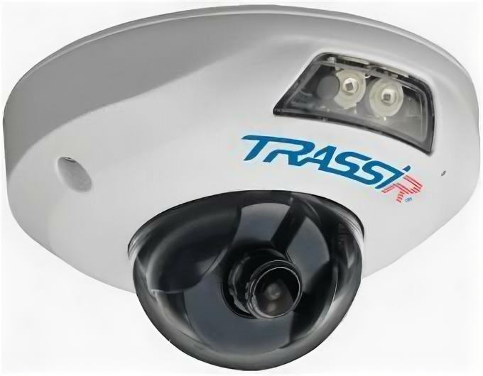 Видеокамера IP TRASSIR TR-D4121IR1 (2.8 MM), белый