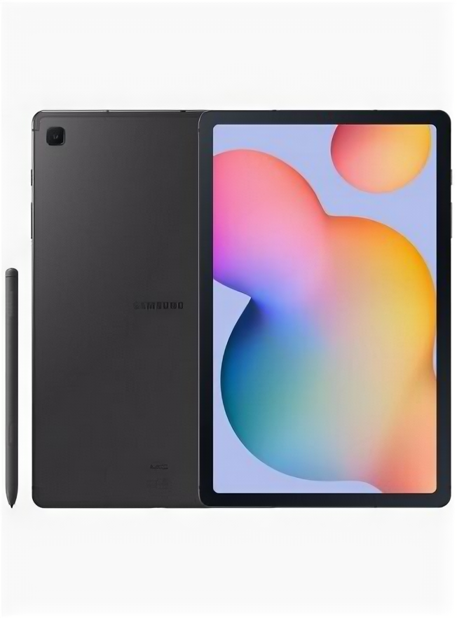 Планшетный компьютер Samsung Galaxy Tab S6 Lite 10.4 SM-P615 (2020), 4 ГБ/64 ГБ, Wi-Fi + Cellular, со стилусом, серый