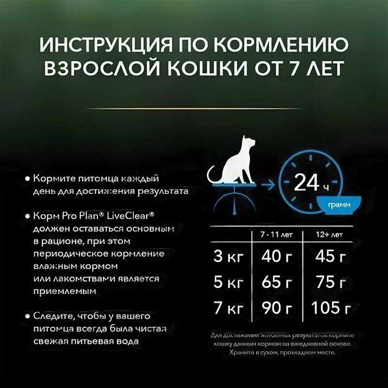 Purina Pro Plan LiveСlear для стерилизованных кошек и кастрированных котов, с индейкой - фотография № 6