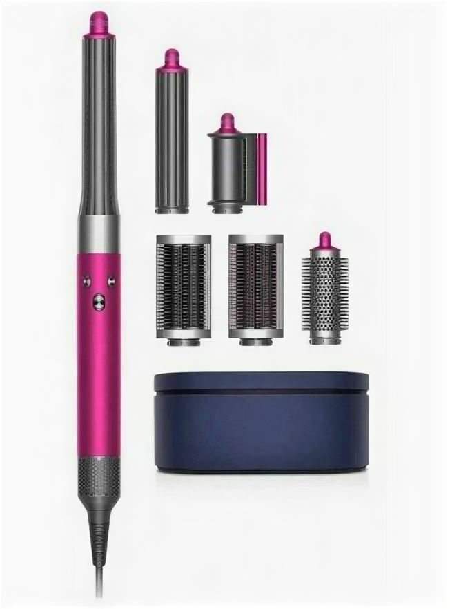 Бытовая техника Dyson Фен-стайлер Airwrap Complete Long HS05, fuchsia/nickel