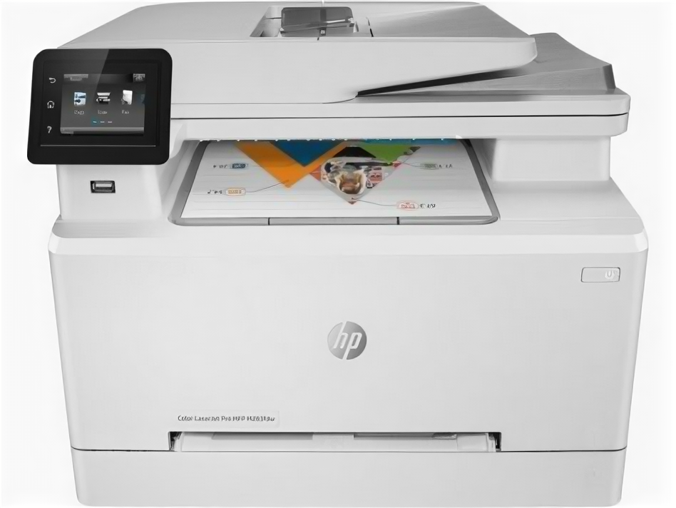 МФУ лазерный HP Color LaserJet Pro MFP M283fdw белый (7KW75A)