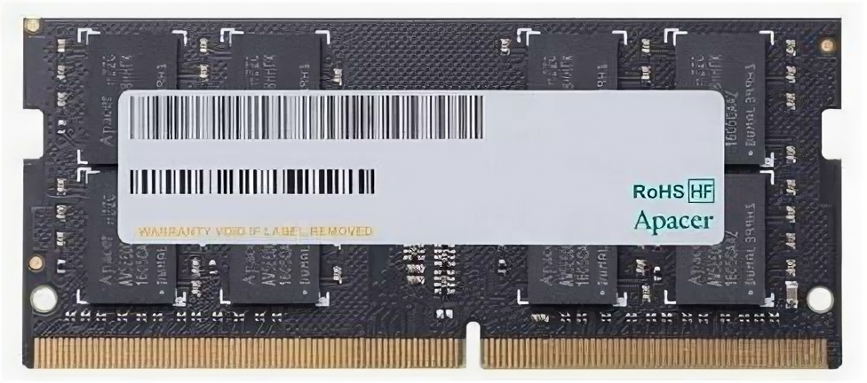 Модуль памяти Apacer DDR4 16GB 2666MHz SO-DIMM (AS16GGB26CQYBGH)