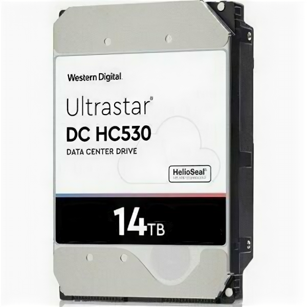 Диск Western Digital Жесткий диск серверный Western Digital 14ТБ Ultrastar DC HC530 WUH721414AL5204 (0F31052)