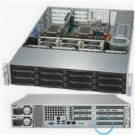 SYS-6029P-WTRT 2U, 2xLGA3647, 12xDDR4, up to 12x3.5 (8xSAS/SATA + 4SAS/SATA/NVMe), 1xM.2 PCIE, 2x10GbE, 2x1200W, 826BAC4-R1K23WB