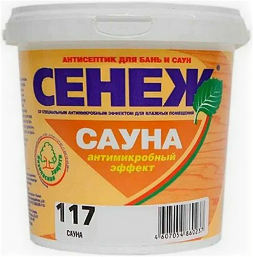 Антисептик для бань и саун Сенеж Сауна 2.5 кг