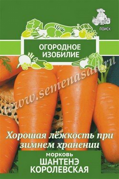 Морковь Шантенэ Королевская 2гр. (Огород.изоб. Поиск)