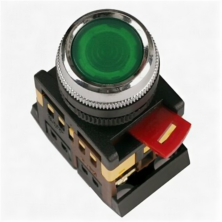 Кнопка ABLF-22 22 мм 660/440В, IP40, Зеленый | код. BBT10-ABLF-K06 | IEK (2шт. в упак.)