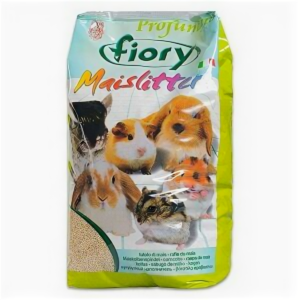 фото Fiory Maislitter Profumato наполнитель кукурузный для грызунов, лимон 5л (2 шт)