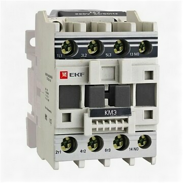 Контактор КМЭ 3P 18А 400/230 AC 7.5кВт | код. ctr-s-18-220 | EKF (10шт.в упак.)