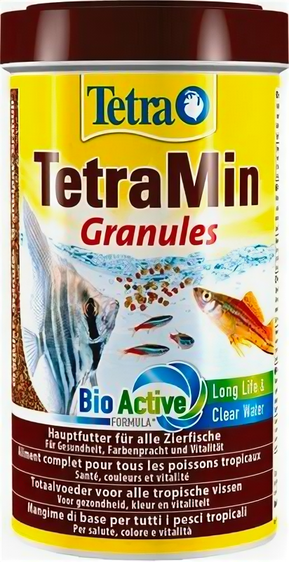 Tetra (корма) Корм для всех видов тропических рыб, гранулы TetraMin Granules 134492, 0,015 кг, 36380