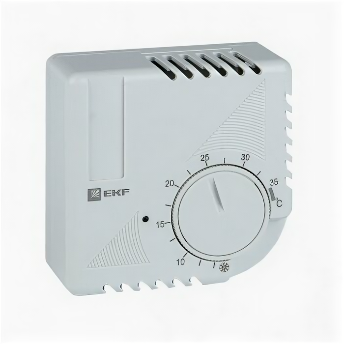 фото Термостат NO/NC (охлаждение/обогрев) накладной 16А 230В IP20 PROxima EKF thermo-no-nc-wall (2шт.в упак.)