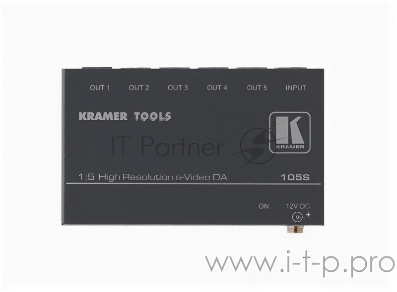 Усилитель-распределитель Kramer Electronics [105s] 1:5 сигналов S-video, 230 МГц 90-011590 .