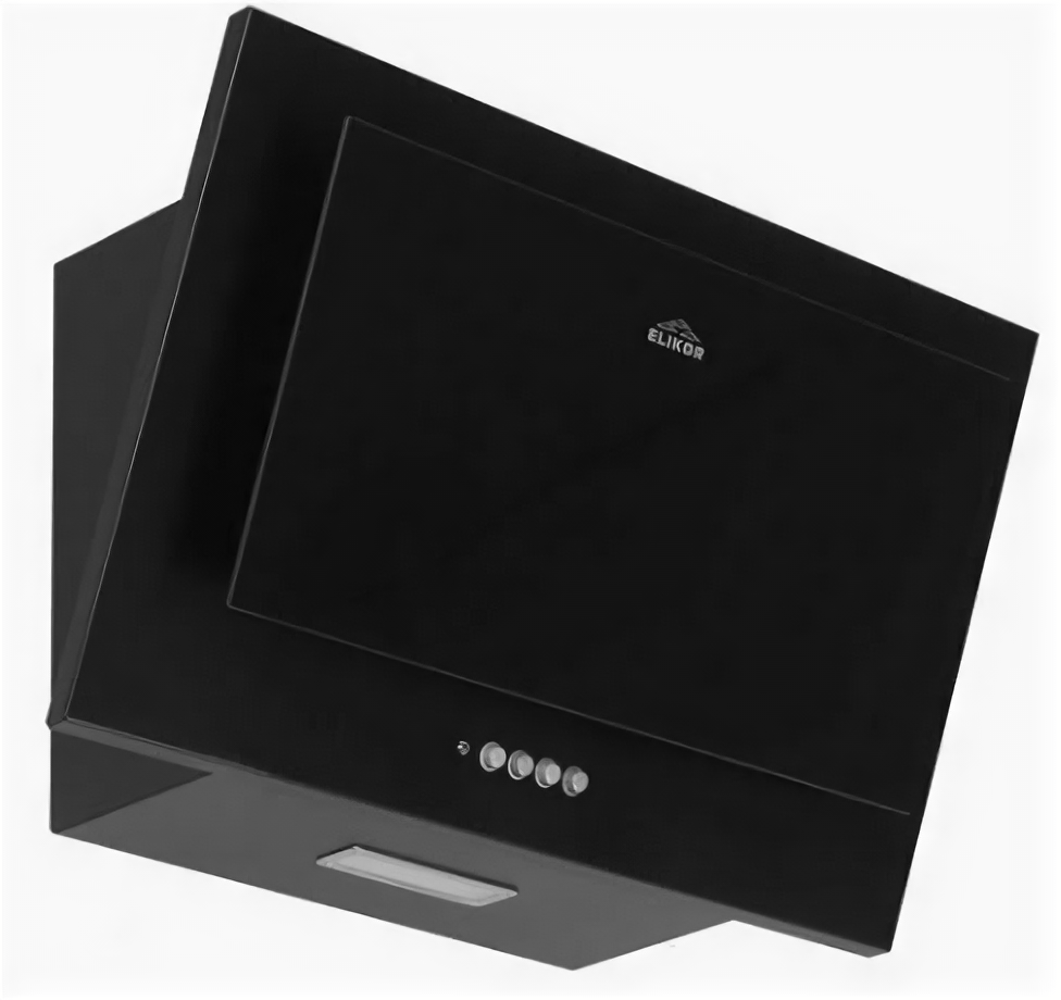 фото Воздухоочиститель Эликор Коралл 60П-430-К3Д черный/черн.стекло