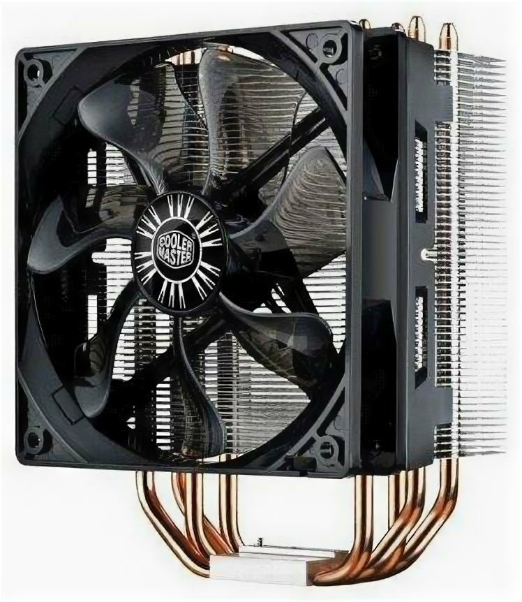 Cooler Master CPU Cooler Hyper 212 Black Edition, 650 - 2000 RPM, 180W, Full Socket Support