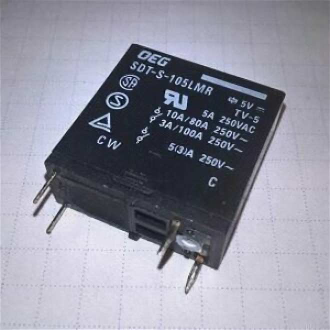 Электромагнитное реле 5V SDT-S-105LMR