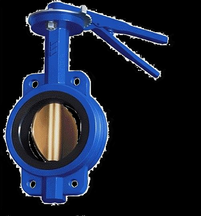фото Затвор поворотный дисковый ручной (чугун) Ду 80-Ру16