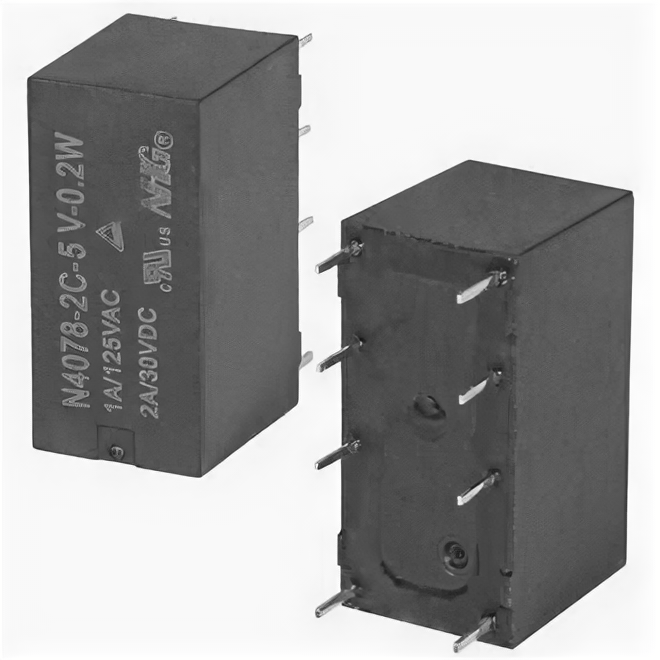 Электромагнитное реле JRC-19F-2C-5VDC-0.2 / FORWARD