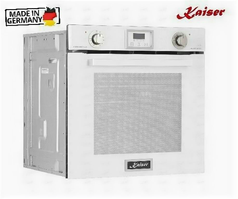 Газовый духовой шкаф 60 см Kaiser Grand Chef EG 6374 W белый - фотография № 2