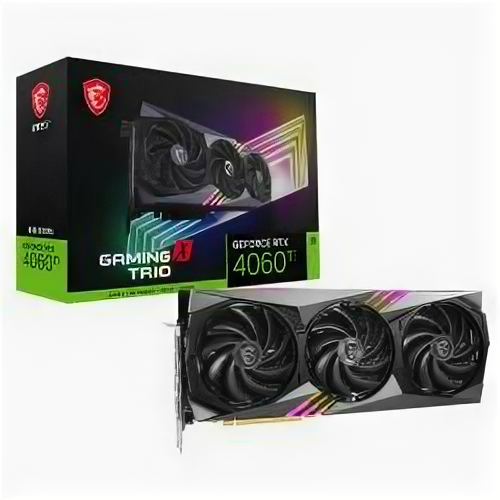 Видеокарта Msi Rtx 4060 Ti Gaming X Trio 8G