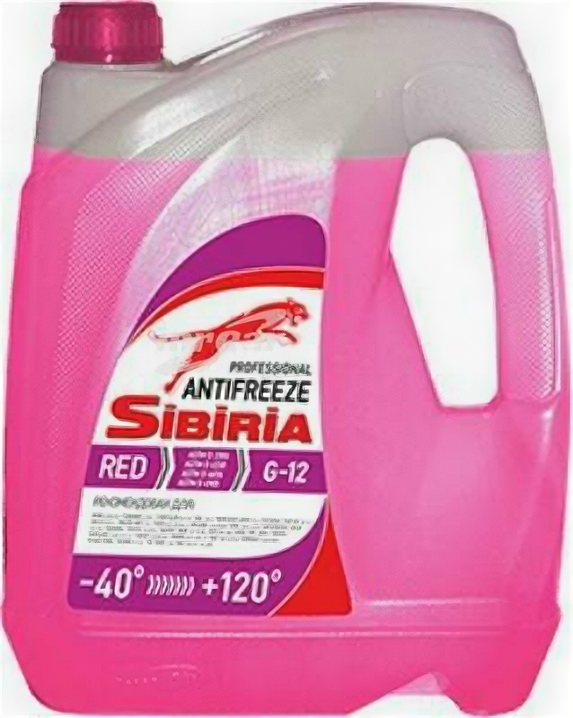 SIBIRIA ANTIFREEZE G-12 розовый 5кг