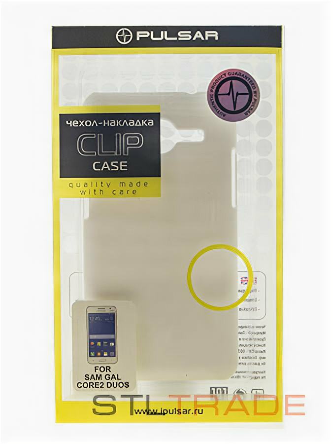 фото Накладка Pulsar Clip Case для Samsung Galaxy G355 Core 2 белая