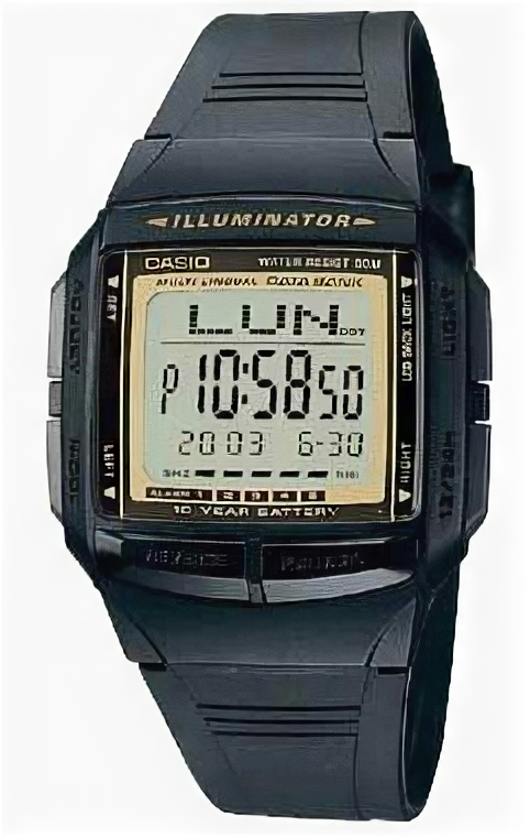 Наручные часы CASIO Collection DB-36-9A, серый, черный