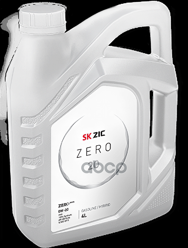 Zic Масло Моторное Zic Zero 20 0w-20 Синтетическое 4 Л 162035