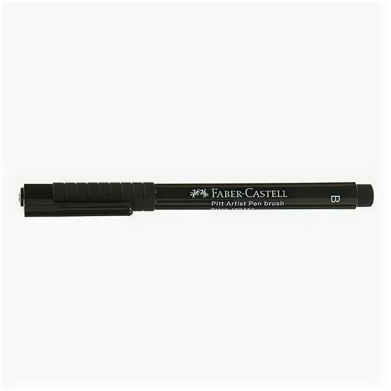 Ручка кисть капиллярная Faber-Castell PITT Artist Pen Brush, B черный 167499 2093552 .