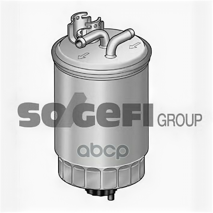 Фильтр Топливный Vw T4 1.3D-2.5Td 76-10 (Purflux) Fcs412bv PURFLUX арт. FCS412BV