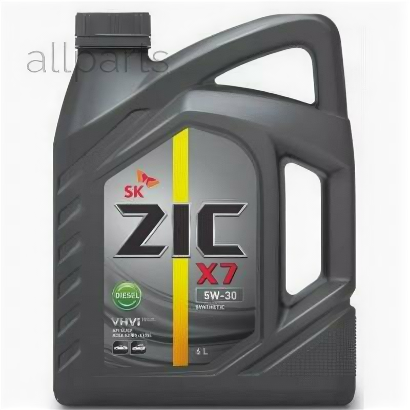 ZIC 172610 Масло моторное ZIC X7 Diesel 5W-30 синтетическое 6 л 172610