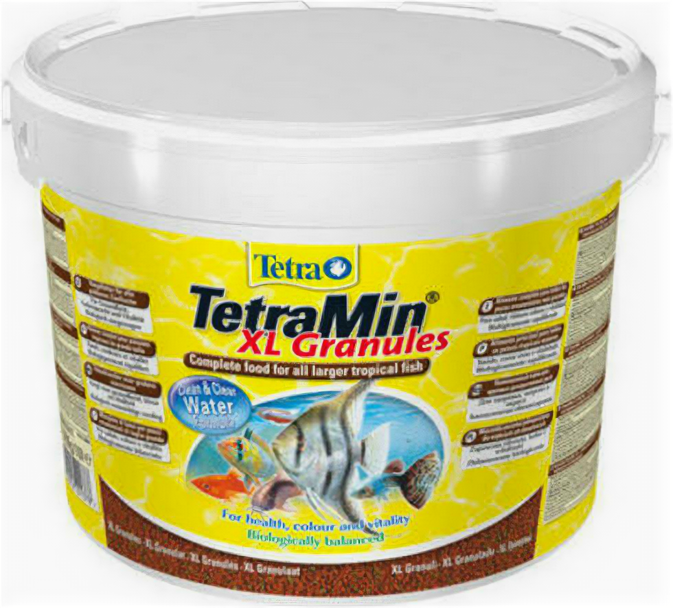 TetraMin XL Granules корм для всех видов рыб крупные гранулы 10 л (ведро) .