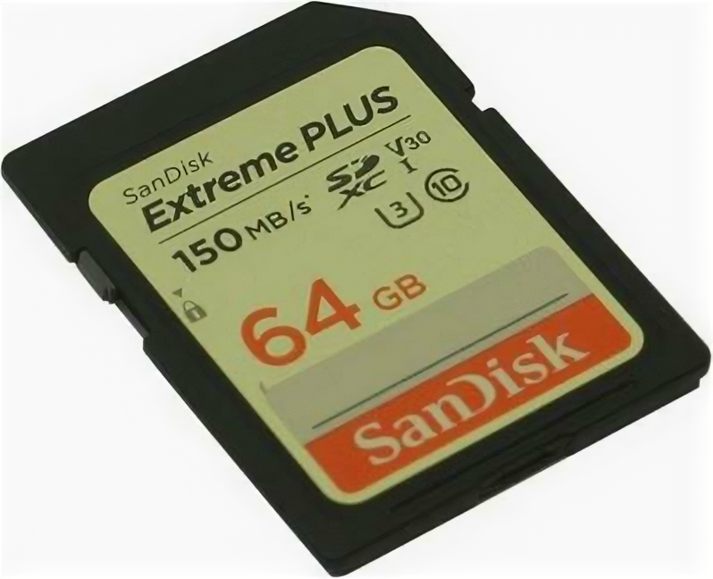 Карта памяти SANDISK SDXC 64GB UHS-1 SDSDXW6-064G-GNCIN .