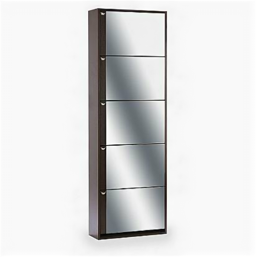 фото Обувница Комфорт К-5S (Венге/Зеркало)