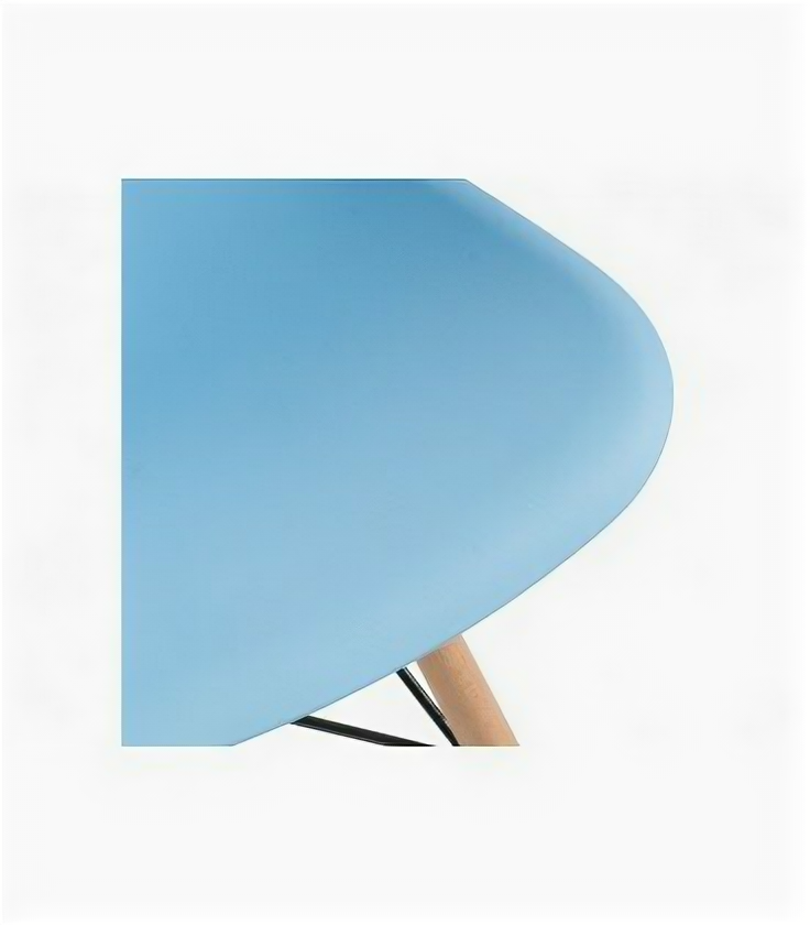 Стул пластиковый Eames PC-015 blue - фотография № 10