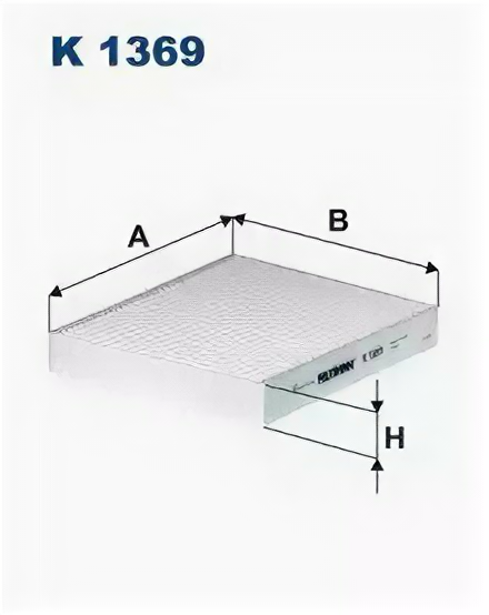 Фильтр Filtron K1369