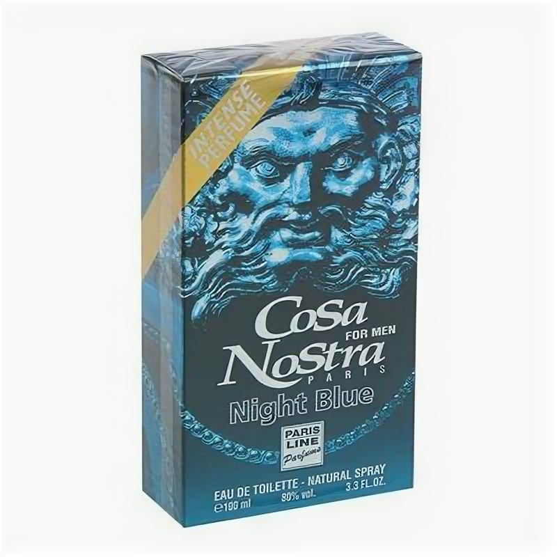 Туалетная вода Cosa Nostra Night Blue Intense Perfume, мужская, 100 мл Cosa Nostra 1272201 .