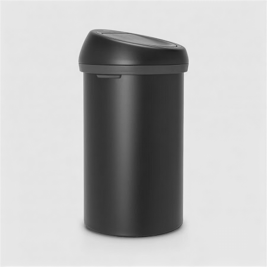 Мусорный бак Brabantia Touch Bin 60л, минерально-чёрный 128981 - фотография № 2