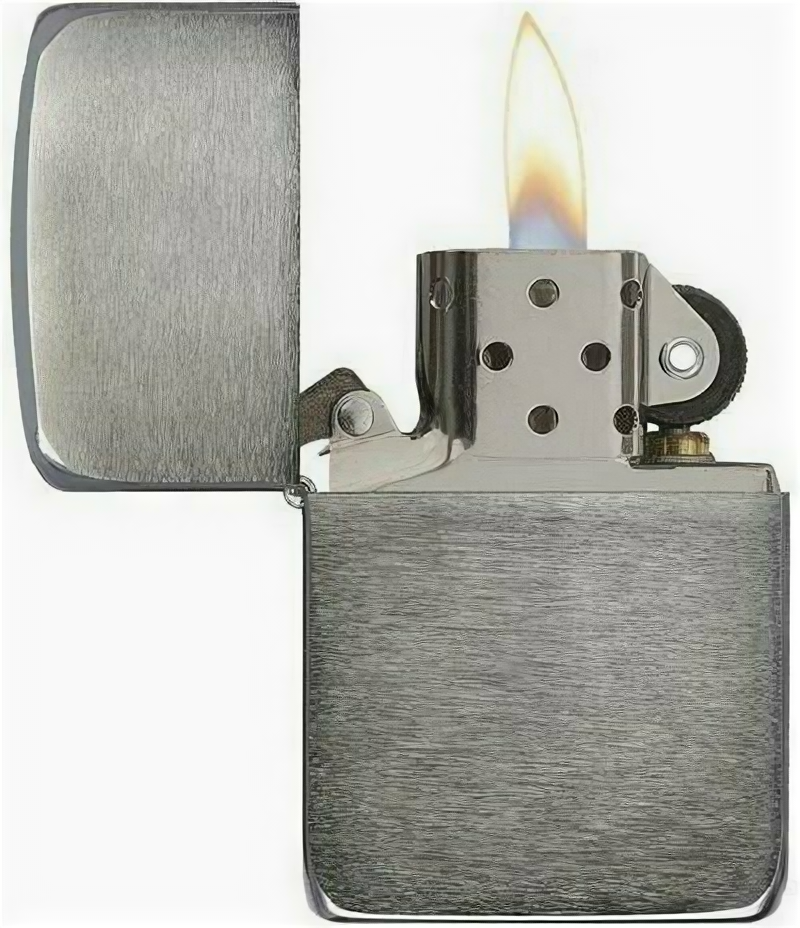 Зажигалка ZIPPO 1941 Replica ™ с покрытием Black Ice ®, латунь/сталь, чёрная, глянцевая, 38x13x57 мм - фотография № 3