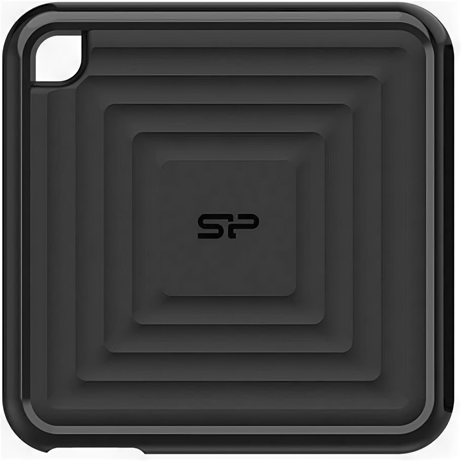 Накопитель SSD 512Gb Silicon Power PC60 SP512GBPSDPC60CK USB-C 1.8" черный