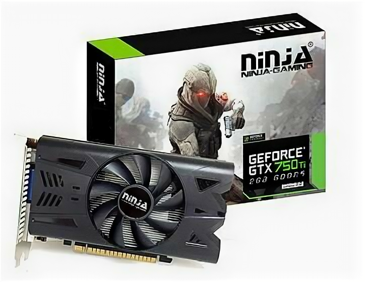 Видеокарта SINOTEX GEFORCE GTX 750 Ti Ninja 2GB GDDR5 128bit (NK75TI025F)