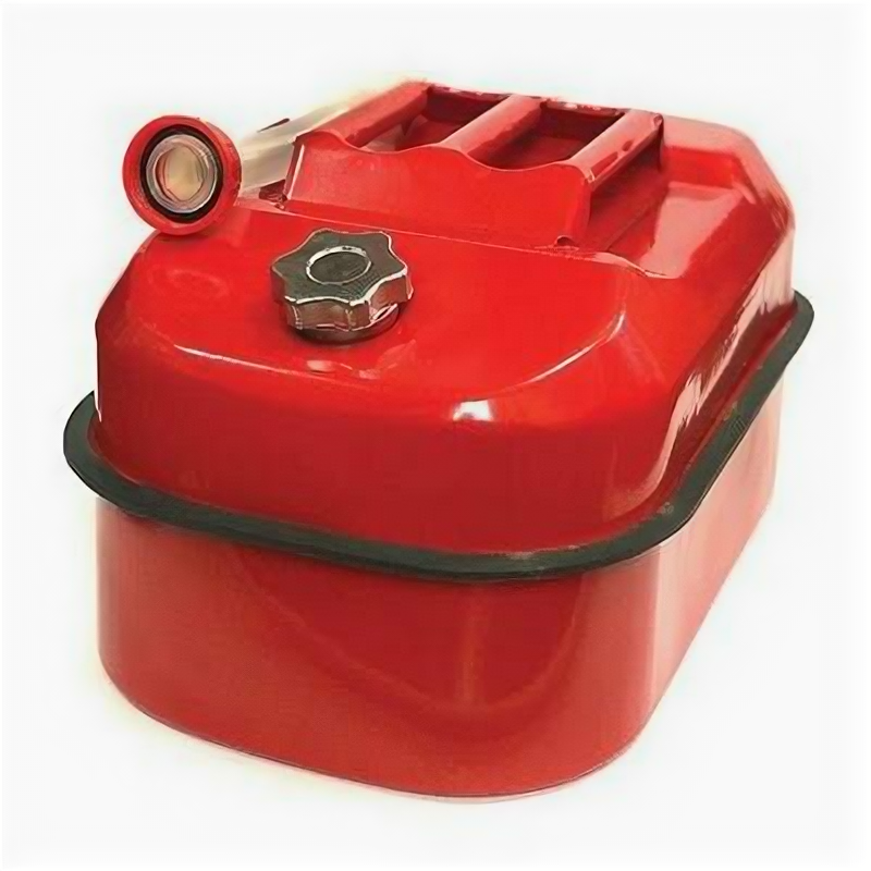 фото Канистра Металл 20Л Горизонтальная С Заливным Устройством (металл 0,6ММ) 26496 .