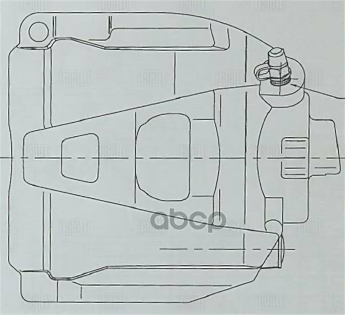 Суппорт Торм. Для А/М Audi Q3 (11-)/Vw Tiguan (08-) Перед. Прав. D57мм (Cf 182566) Cf 182566 Vw Tiguan (2007-2011) Trialli ар...